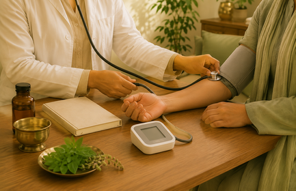 Blood pressure consultation